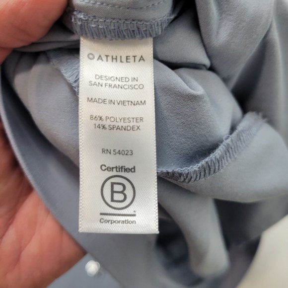 Athleta Light Blue Track Pants - Picture 10 of 12